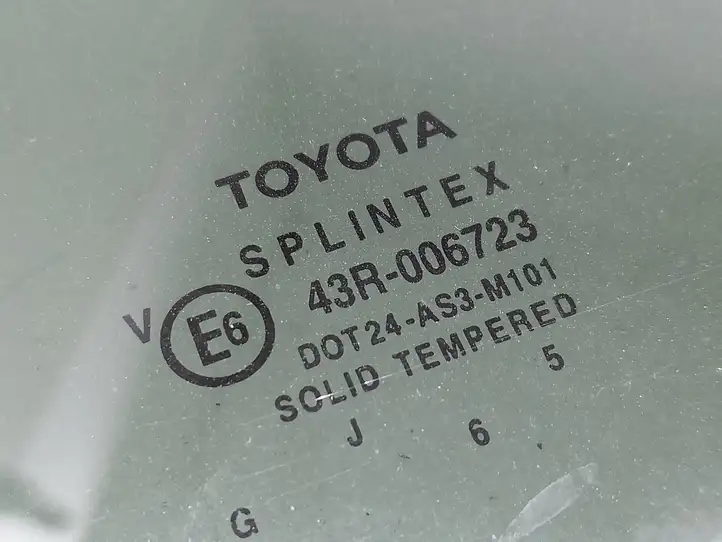 Toyota Avensis T250 (2006 - 2009) AS3 Стекло задней двери — фото 3