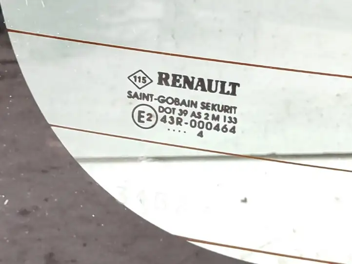 Renault Espace IV (2002 - 2006) 43R000464 Заднее стекло — фото 5