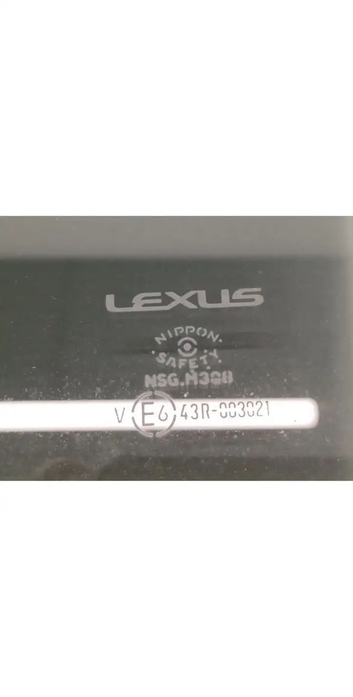Lexus UX (2020 - ) 43R-003021 Стекло задней двери — фото 3