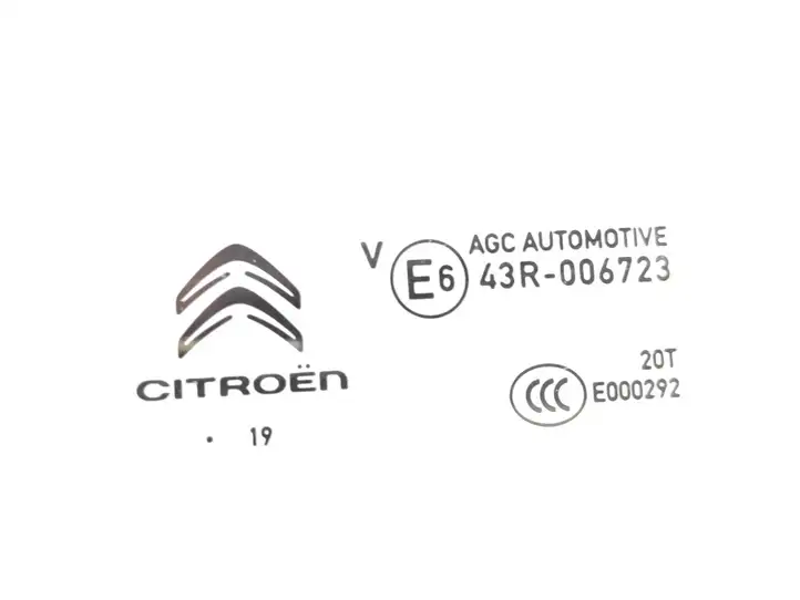 Citroen C3 (2016 - ) 43R006723 Стекло задней двери — фото 2