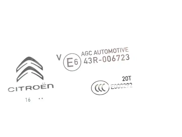 Citroen C3 (2016 - ) 43R006723 Стекло задней двери — фото 2