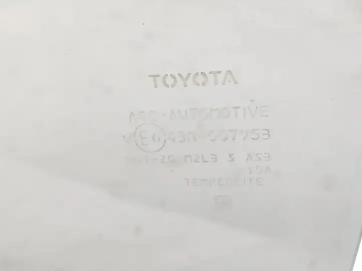 Toyota RAV 4 (XA50) (2018 - ) 43R007953 Стекло задней двери — фото 2
