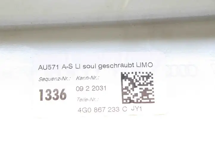 Audi A6 C7 (2014 - 2018) 4G0867233C Прочие детали салона — фото 5