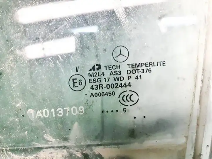 Mercedes-Benz ML W164 (2005 - 2011) Стекло задней двери — фото 3
