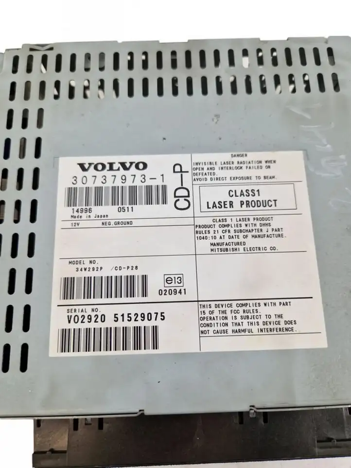 Volvo XC90 (2002 - 2006) CD/DVD чейнджер — фото 2