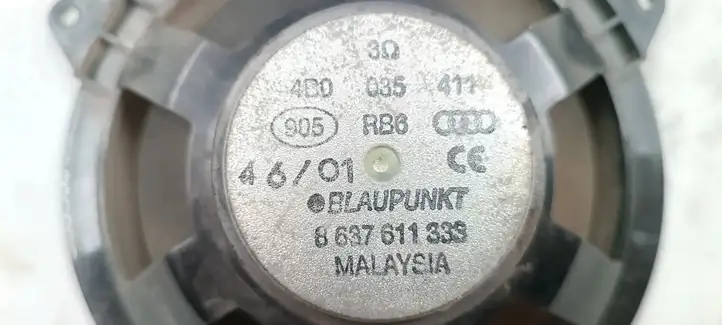 Audi A6 S6 C5 4B (2001 - 2004) 4B0035411 Динамики задних дверей — фото 3