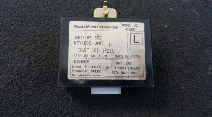 GE4T675D2 Mazda 626 Imobilaizerio valdymo blokas