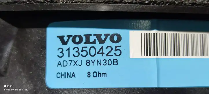 Volvo S90, V90 (2016 - 2020) 31350425 Динамики задних дверей — фото 2
