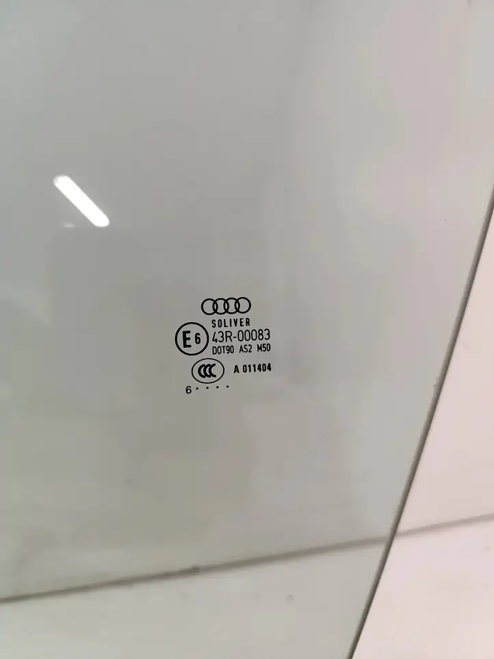 Audi A6 Allroad C6 (2006 - 2008) 43R00083 Стекло передней двери — фото 4
