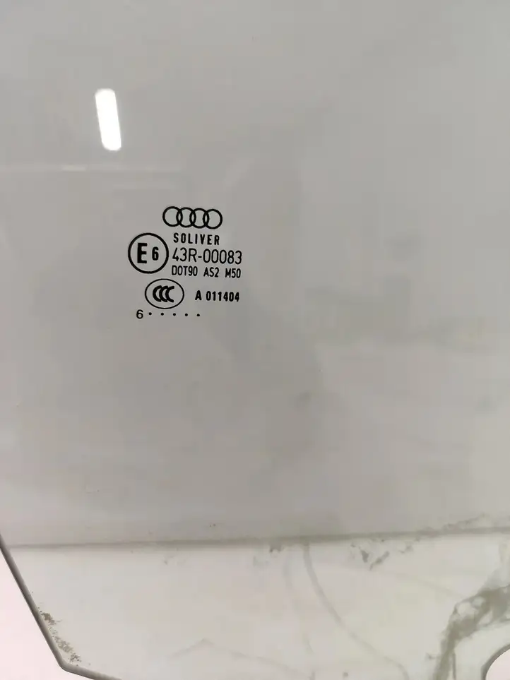 Audi A6 Allroad C6 (2006 - 2008) 43R00083 Стекло передней двери — фото 4