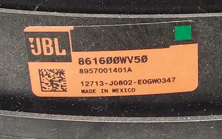 Toyota Prius (XW30) (2009 - 2015) 861600WV50 Динамики передних дверей — фото 3