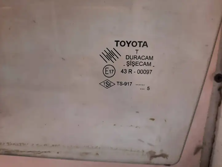 Toyota Corolla Verso E121 (2004 - 2007) 43R00097 Стекло задней двери — фото 3
