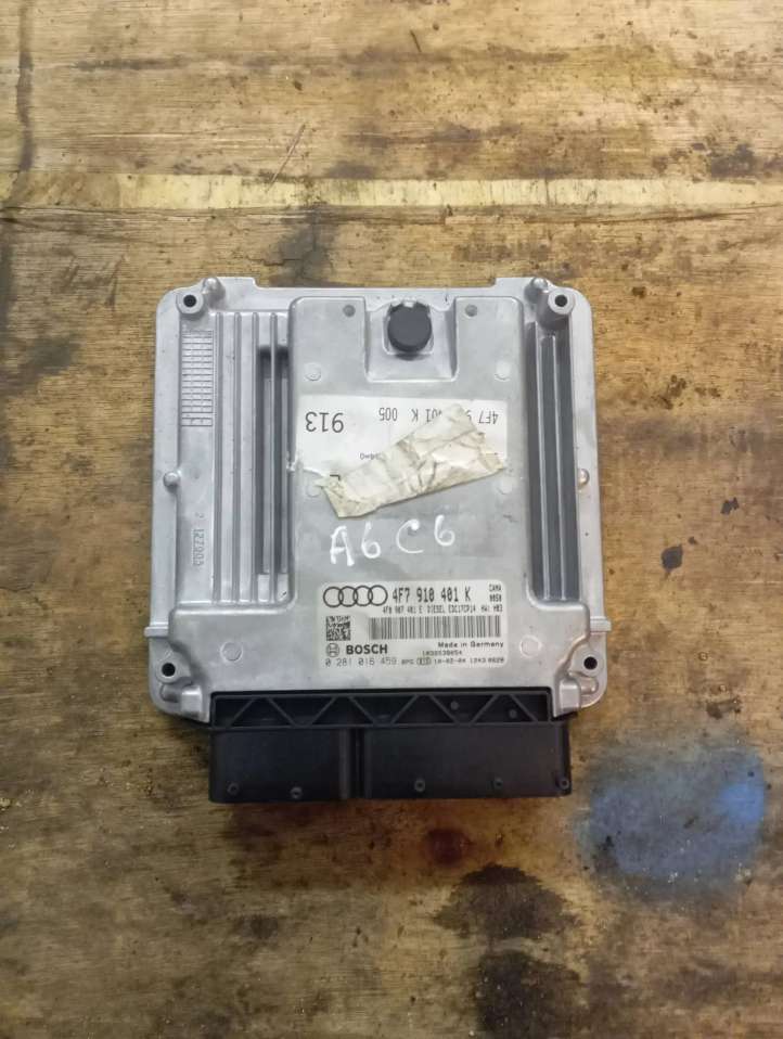 4F0907401E Audi A4 S4 B8 8K Galios (ECU) modulis