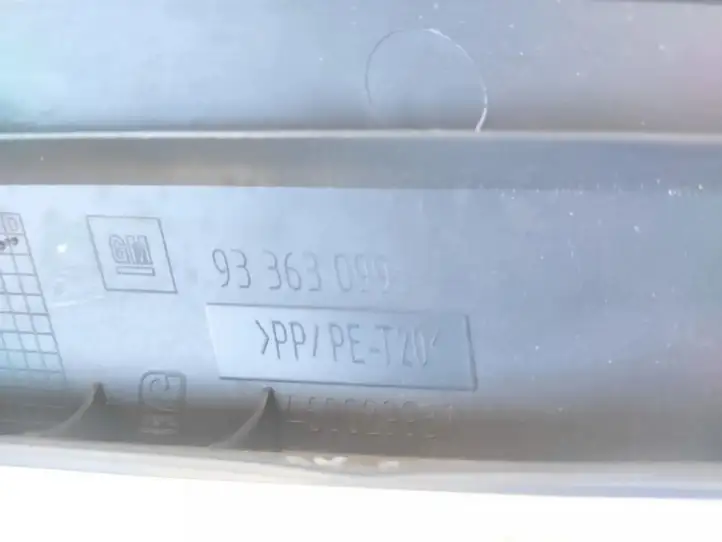 Opel Meriva A (2002 - 2006) 93363099 Прочие детали салона — фото 3