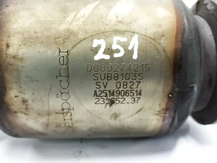 Mercedes-Benz R W251 (2005 - 2013) A2514906514 Катализатор / DPF / FAP — фото 8