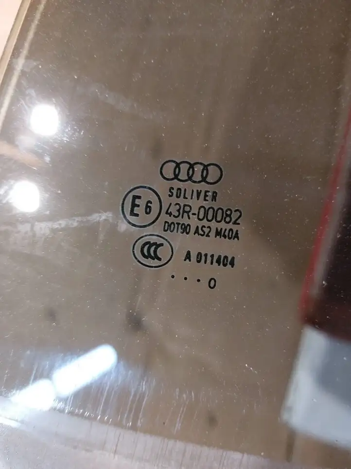 Audi A7 S7 4G (2010 - 2014) 43R00082 Стекло задней двери — фото 2