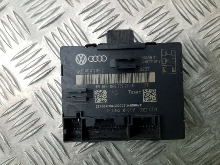 8K0959795F Audi A4 S4 B8 8K Durų elektronikos valdymo blokas