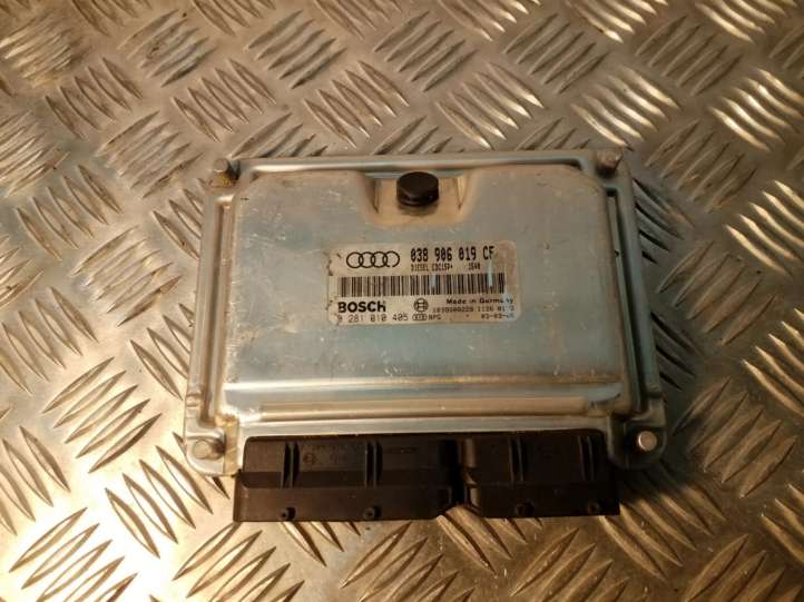 038906019CF Audi A6 S6 C5 4B Galios (ECU) modulis