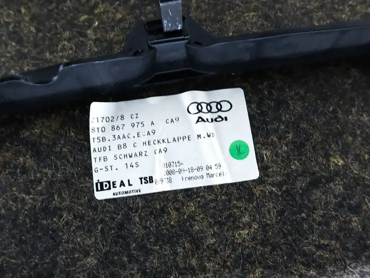 Audi A5 8T 8F (2007 - 2011) 8T0867975A Прочие детали салона — фото 2