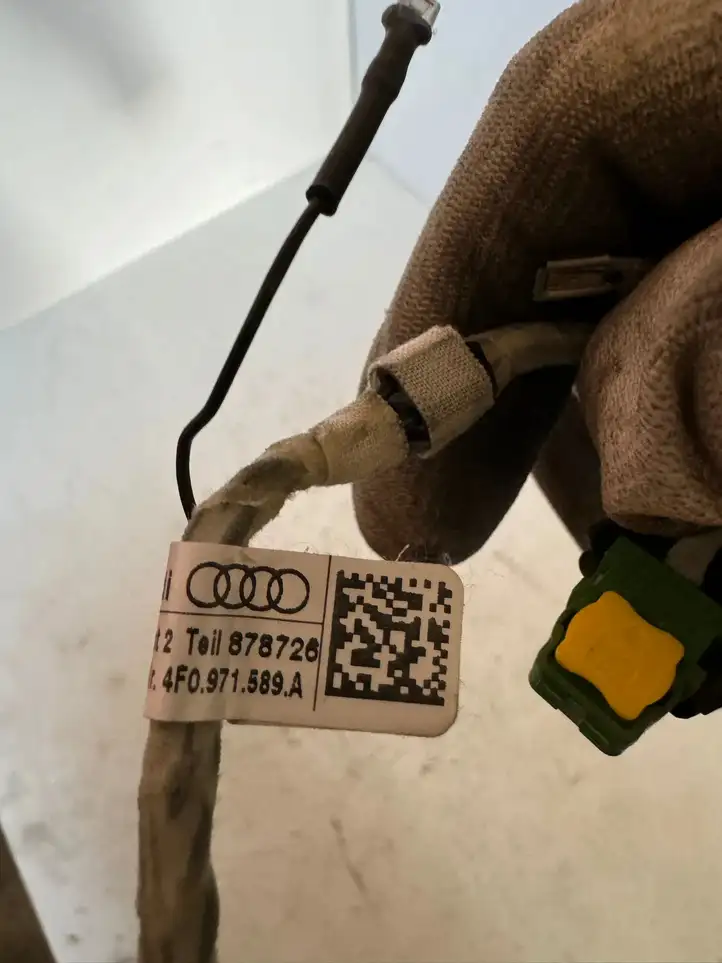Audi A6 Allroad C6 (2006 - 2008) 4F0971589A Шлейф подушки безопасности — фото 3