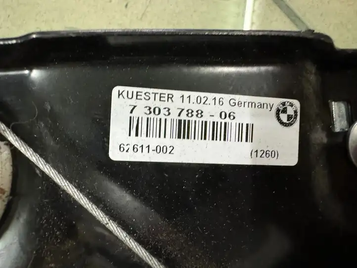 BMW 6 F12 F13 (2010 - 2018) 7303788 Заднее боковое стекло — фото 6