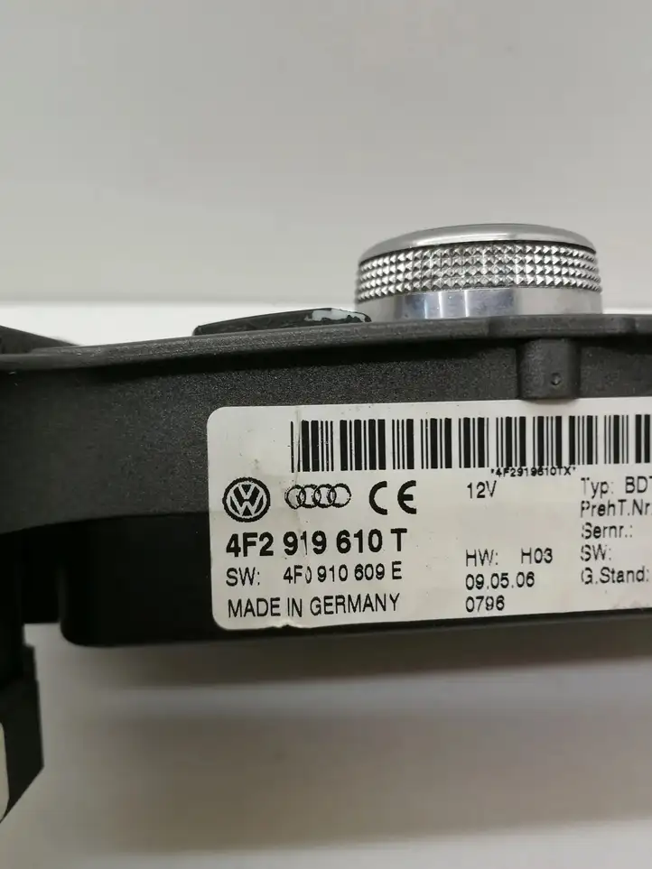 Audi A6 S6 C6 4F (2004 - 2008) 4F2919610T Контроллер мультимедийной системы — фото 3