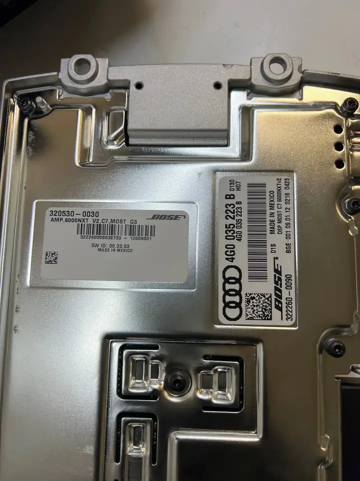 Audi A6 C7 (2011 - 2014) 4G0035223B Усилитель звука — фото 3