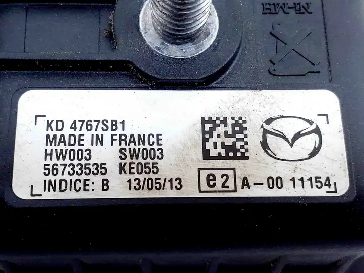 Mazda 3 II (2013 - 2017) KD4767SB1 Сирена сигнализации — фото 4