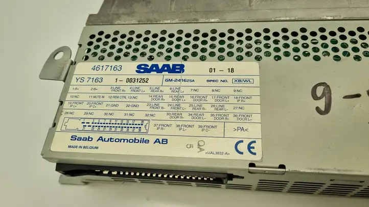 Saab 9-5 (1998 - 2005) 4617163 Усилитель звука — фото 4