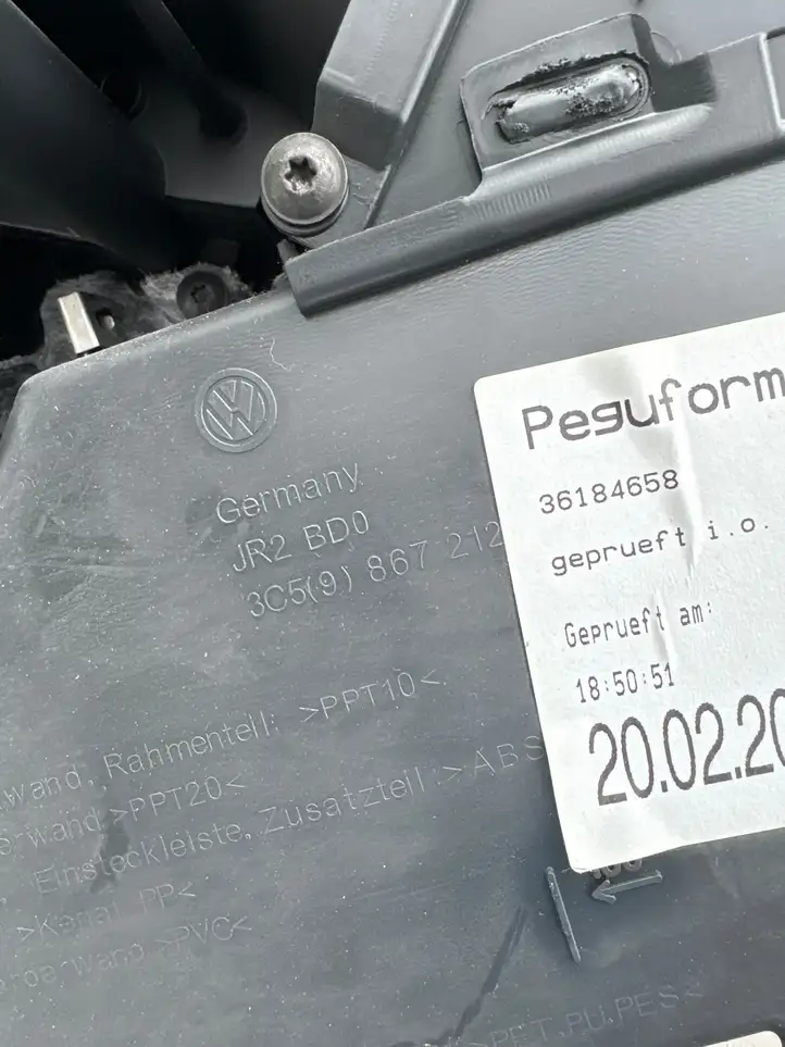 Volkswagen PASSAT B6 (2005 - 2010) 3C599867212 Обшивка задней двери — фото 6