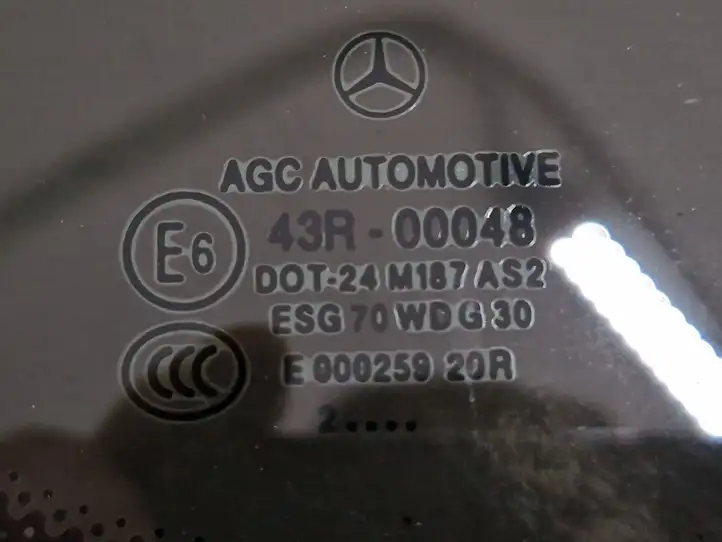 Mercedes-Benz CLS C218,X218 (2011 - 2017) 43R00048 Заднее боковое стекло — фото 6