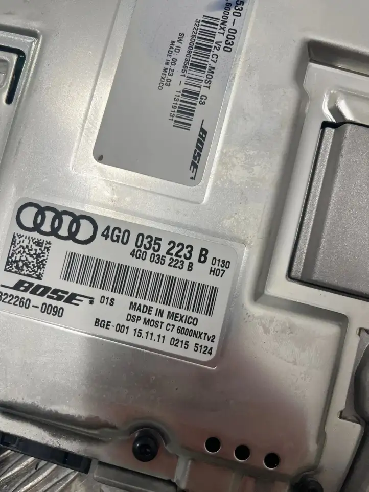 Audi A6 C7 (2011 - 2014) 4G0035223B Усилитель звука — фото 5