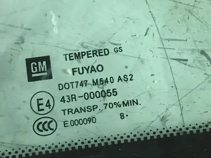 Opel Insignia A (2008 - 2017) DOT747M540AS2 Форточка двери — фото 2