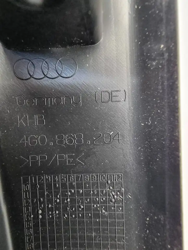 Audi RS6 C7 (2012 - 2014) 4G0868204 Прочие детали салона — фото 5