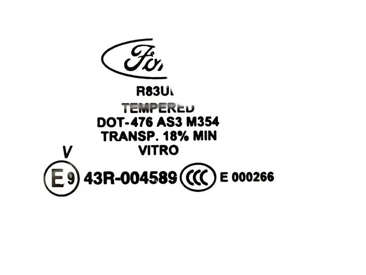 Ford Escape IV (2020 - ) R83UB Заднее боковое стекло — фото 2