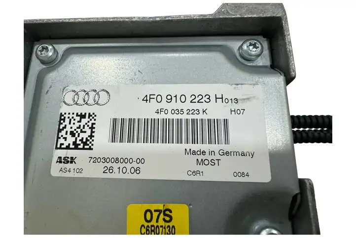 Audi A6 S6 C6 4F (2004 - 2008) 4F0035223K Усилитель звука — фото 5
