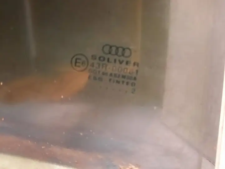 Audi A4 S4 B6 8E 8H (2000 - 2006) 43R00081 Стекло задней двери — фото 2