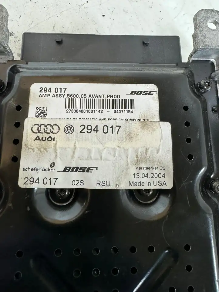 Audi A6 S6 C5 4B (2001 - 2004) 294017 Усилитель звука — фото 3