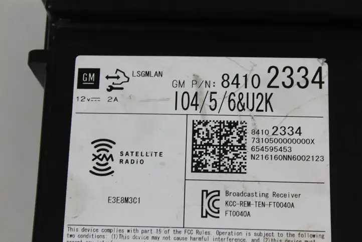 Buick Encore I (2012 - 2019) 84102334 Усилитель звука — фото 4