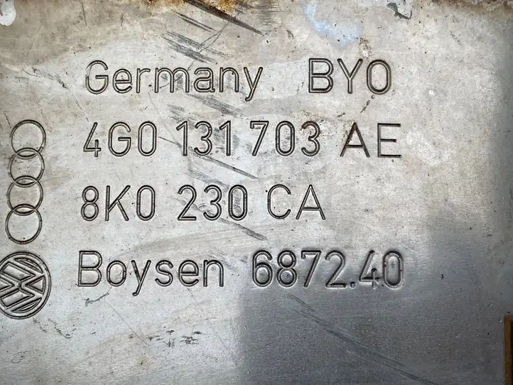 Audi A4 S4 B9 (2015 - 2019) 4G0131703AE Катализатор / DPF / FAP — фото 6