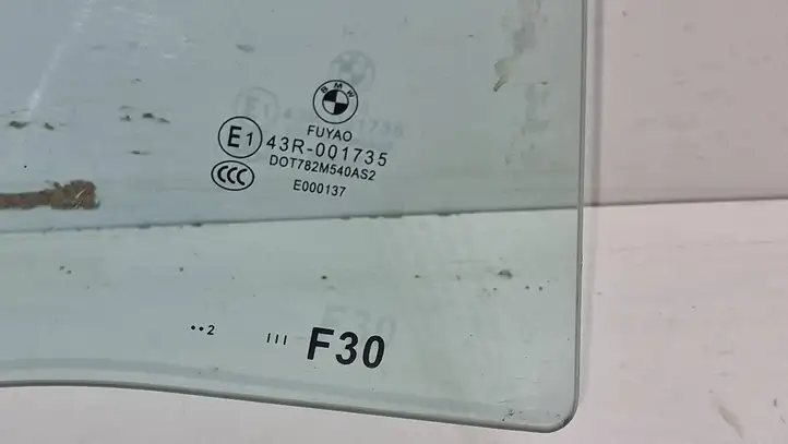 BMW 3 F30 F35 F31 (2012 - 2018) 43R001735 Стекло задней двери — фото 3