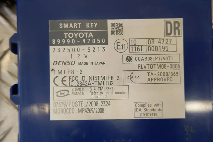 Toyota Prius (XW30) (2009 - 2015) 8999047050 Комплект системы зажигания — фото 5