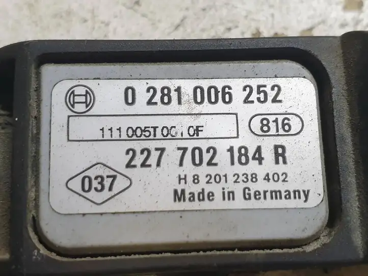 Renault Trafic II (X83) (2002 - 2014) 0281006252 Датчик давления выхлопных газов — фото 5