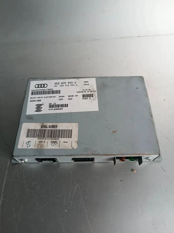 Audi A8 S8 D3 4E (2005 - 2007) 4E0035593A Контроллер мультимедийной системы — фото 1