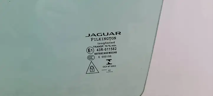 Jaguar XF X260 (2015 - ) 43R011582 Стекло задней двери — фото 2
