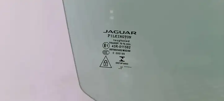 Jaguar XF X260 (2015 - ) 43R011582 Стекло задней двери — фото 2