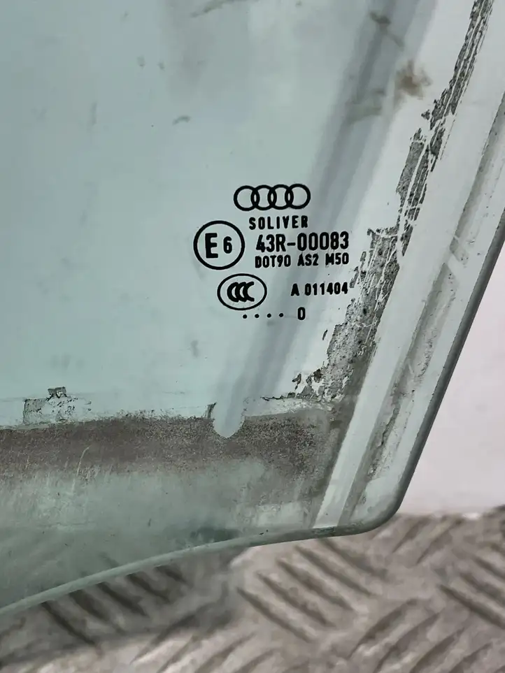Audi A8 S8 D4 4H (2010 - 2014) 4H0845201A Стекло передней двери — фото 4