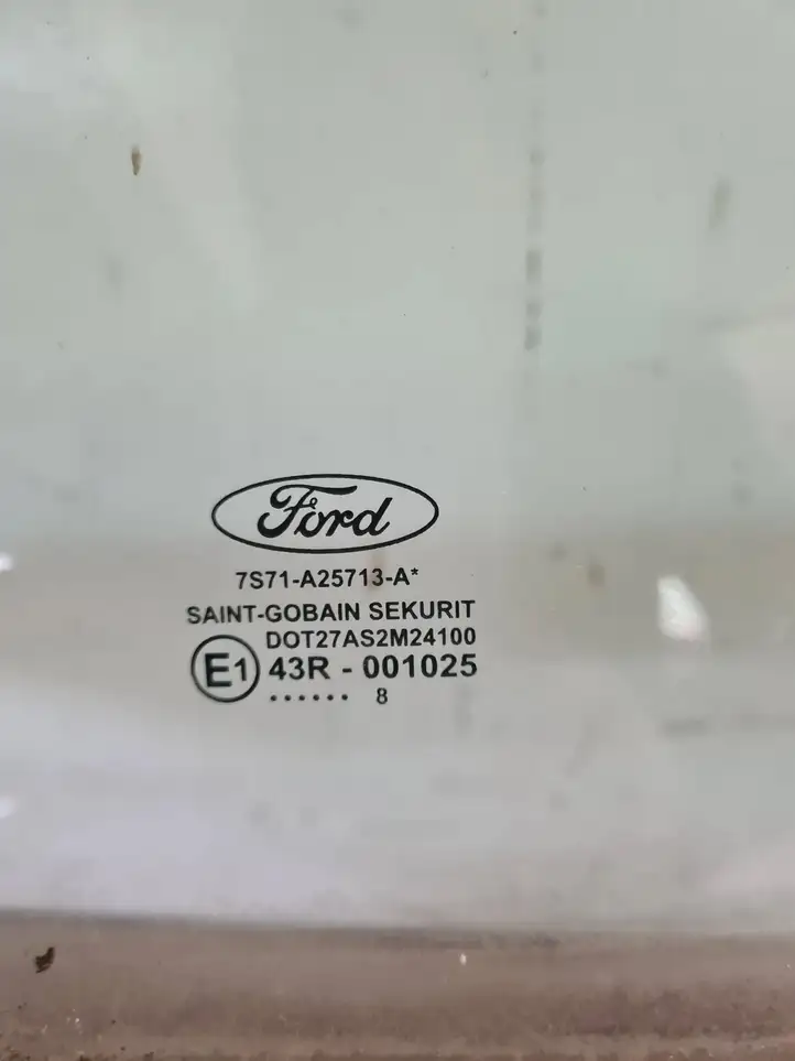 Ford Mondeo MK IV (2007 - 2014) 7S71A25713A Стекло задней двери — фото 2