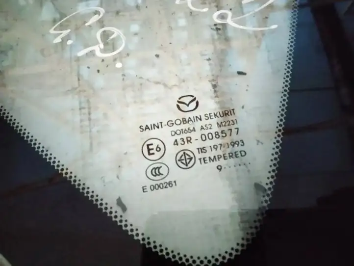 Mazda 3 II (2009 - 2011) Заднее боковое стекло — фото 3