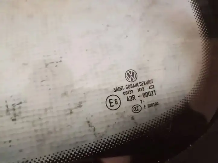 Volkswagen PASSAT B6 (2005 - 2010) Заднее боковое стекло — фото 2
